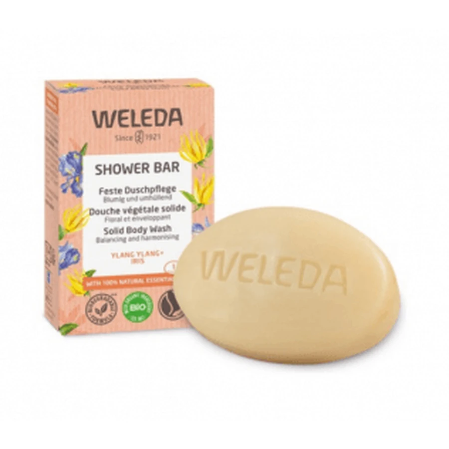 Weleda Solid Floral Wraparound Seife 75g