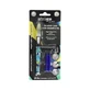 Ball pen with ink and friction eraser, Geometric, 1 piece, Strigo