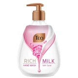 Jabón líquido de manos Rich Milk, Soft Care, 400 ml, Teo