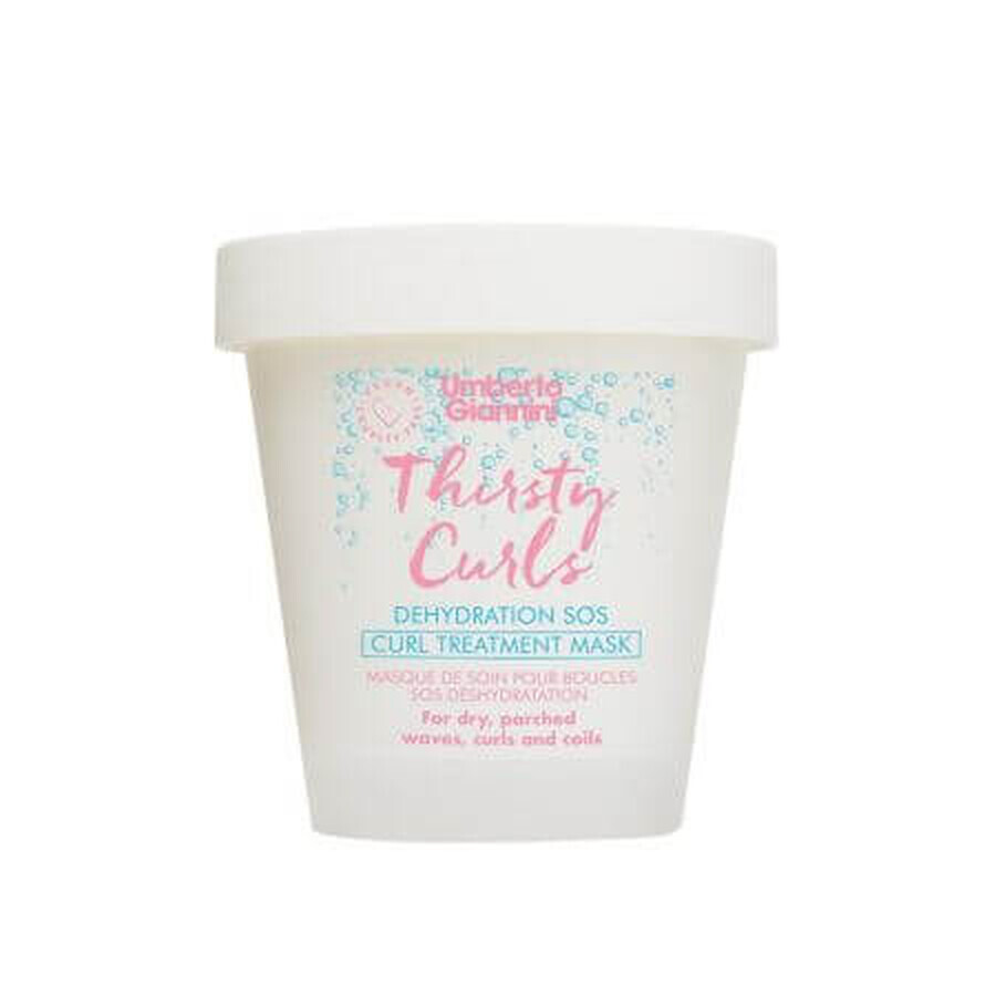 Treatment mask for dry curly hair Thirsty Curls, 200 ml, Umberto Giannini, Umberto Giannini