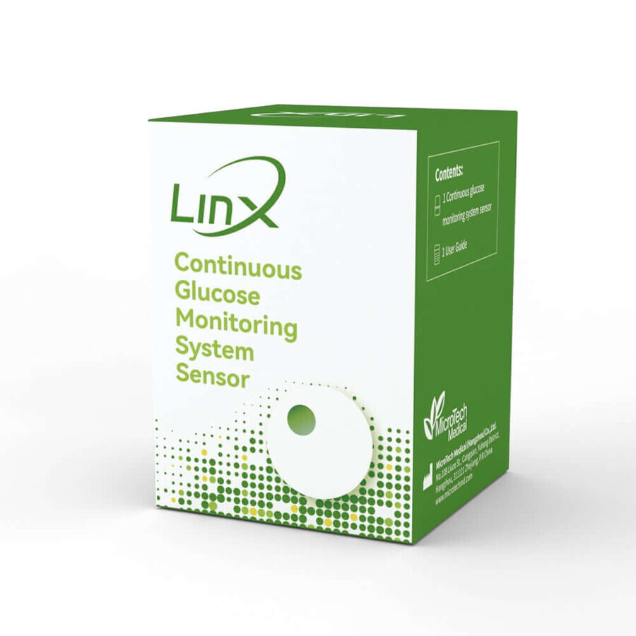 LinX CGM Glucopro - System zur kontinuierlichen Glukoseüberwachung