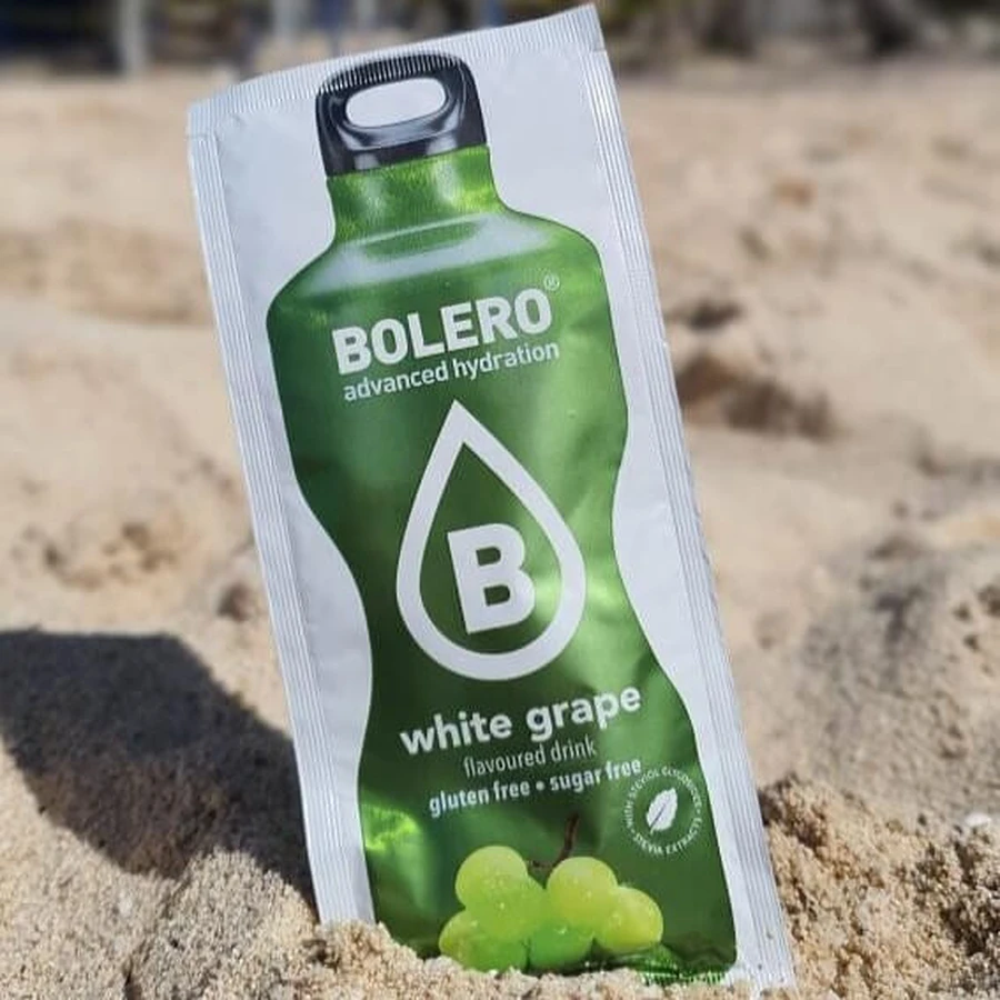 Bolero Uva Blanca, bebida en polvo, 9 g