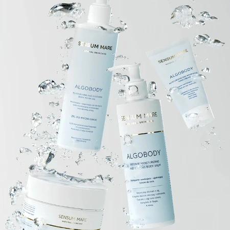 Sensum Mare Algobody, loción corporal hidratante y reafirmante, 300 ml