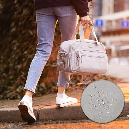 BabyOno, reistas voor mama, grijs