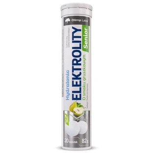 Olimp Hydratonic Elektrolity Senior, Birnengeschmack, 20 Brausetabletten