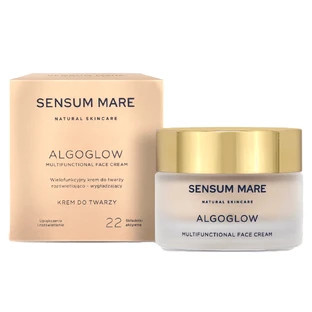 Sensum Mare Algoglow, crema facial multifuncional iluminadora y alisadora, 50 ml