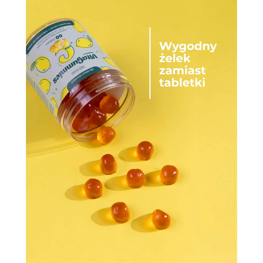 Noble Health VitaGummies Vitamine C, goût citron-lime, 60 unités