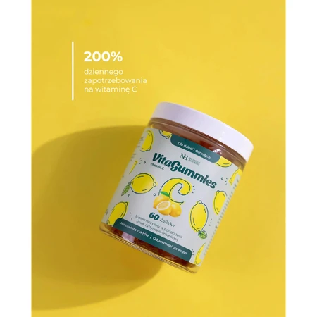 Noble Health VitaGummies Vitamine C, goût citron-lime, 60 unités