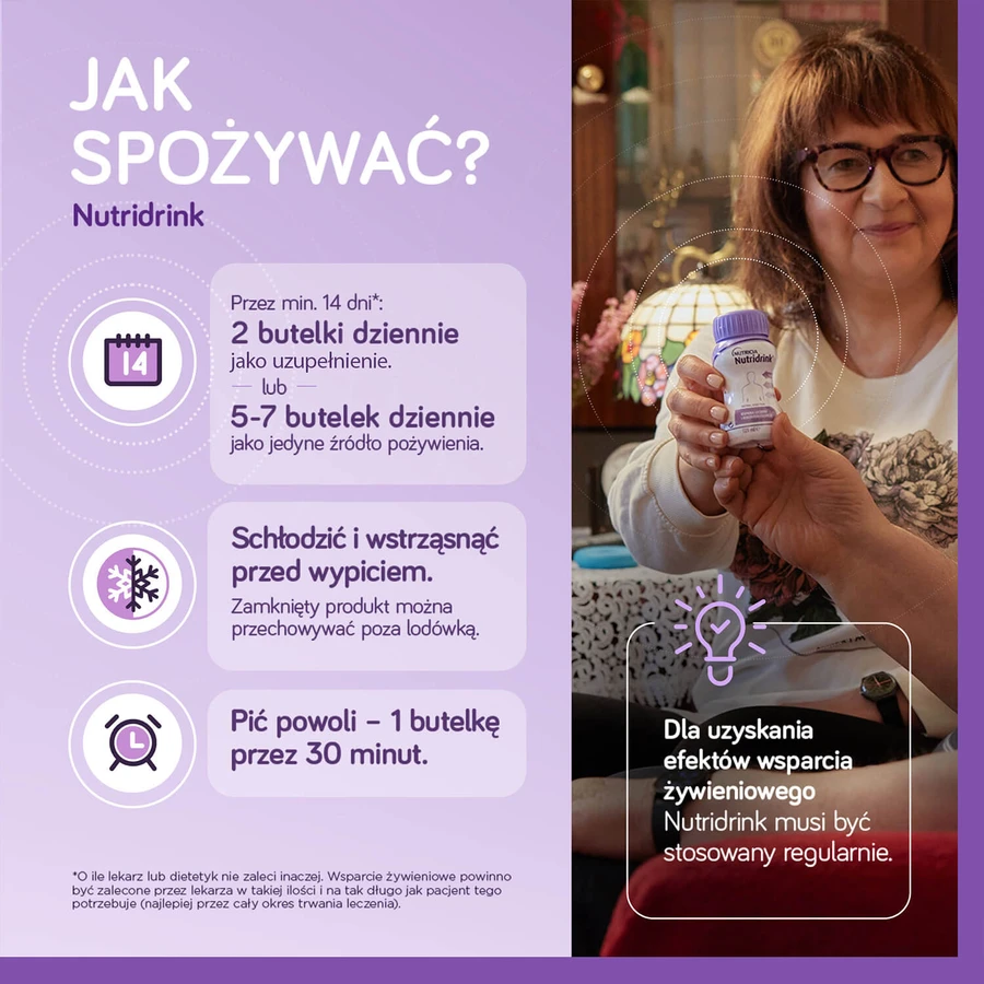 Nutridrink-kit, voedingspreparaat, aardbeiensmaak, 4 x 125 ml + bosvruchtensmaak, 4 x 125 ml + vanillesmaak, 4 x 125 ml + chocoladesmaak, 4 x 125 ml