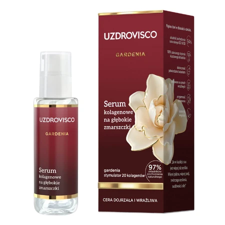 Uzdrovisco Gardenia, collagen serum for deep wrinkles, 30 ml