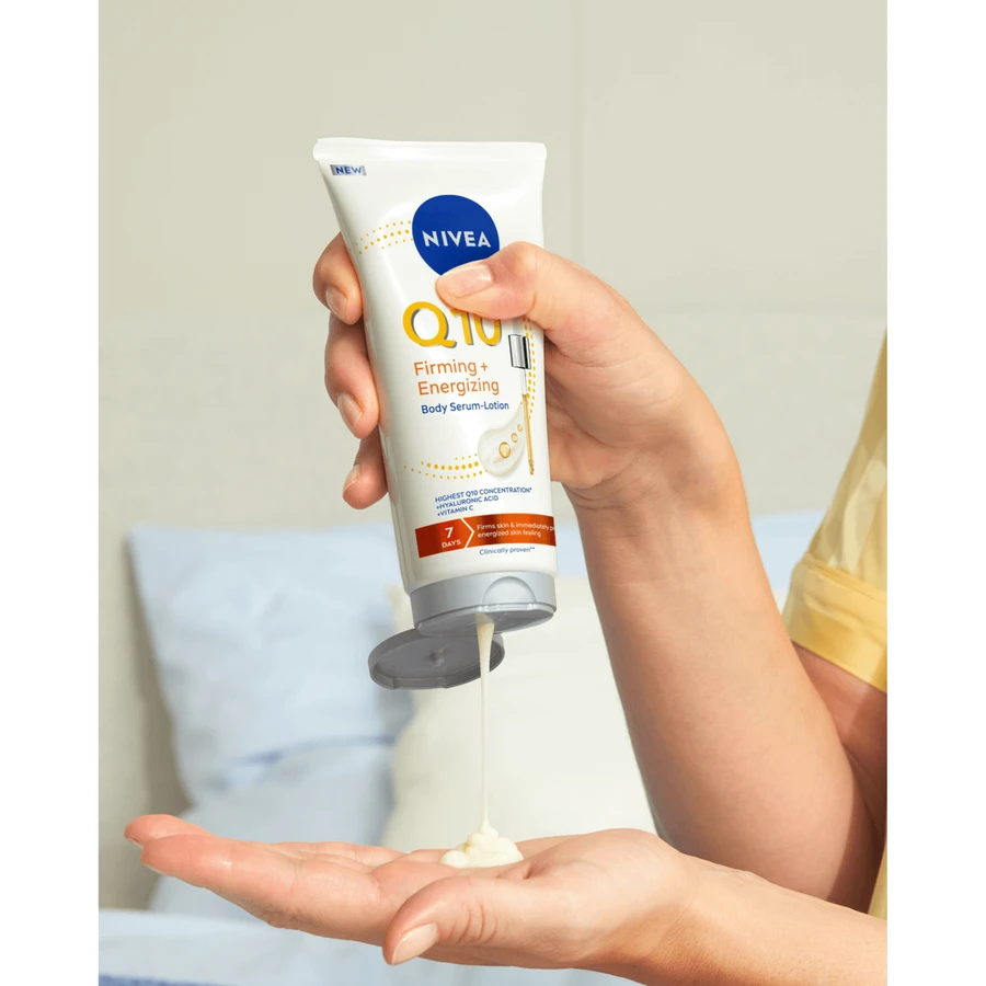 Nivea Q10, lichaamsserum-balsem, verstevigend + vitaliserend, 200 ml