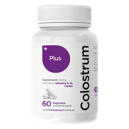 Colostrum Plus, 60 gélules de cellulose