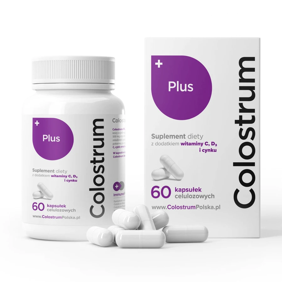 Colostrum Plus, 60 gélules de cellulose