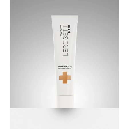 Swederm Lerosett, masque nettoyant, peaux grasses, mixtes et acnéiques, 70 ml