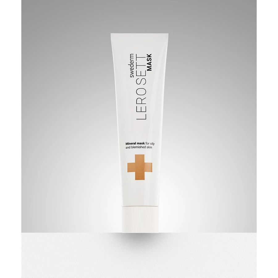 Swederm Lerosett, masque nettoyant, peaux grasses, mixtes et acnéiques, 70 ml