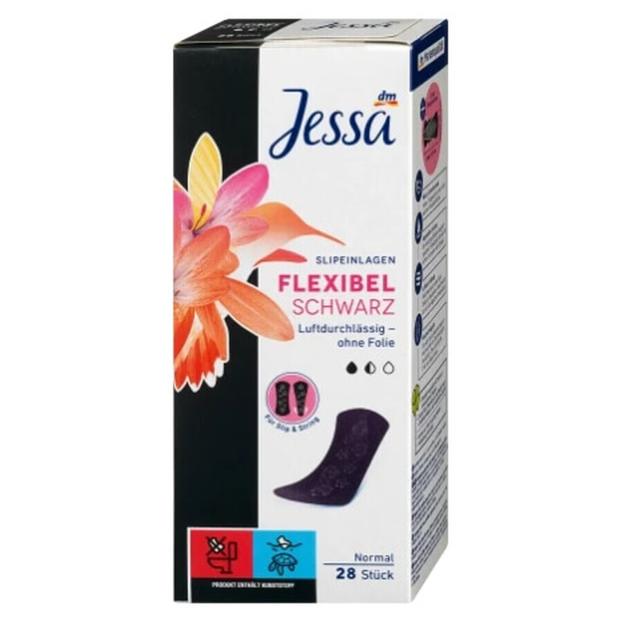 Jessa, tălpi interioare negre, Flexibel, 28 bucăți