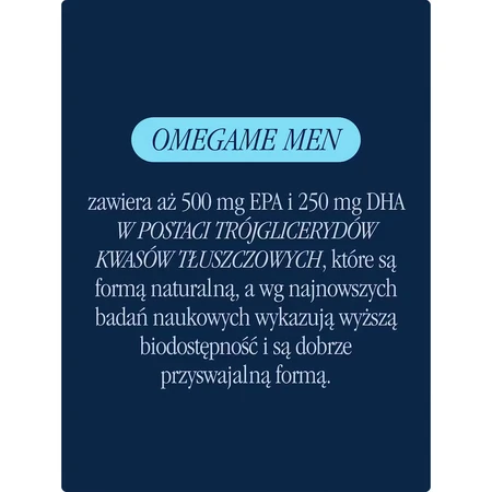 Health Labs OmegaMe Men, 120 capsules