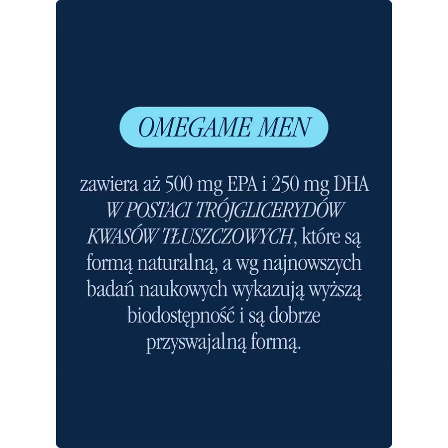 Health Labs OmegaMe Men, 120 capsules