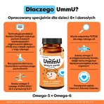 UmmU Brain & Brain, for children 8 years and older, 120 capsules