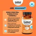 UmmU Brain & Brain, for children 8 years and older, 120 capsules