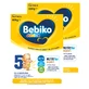 Bebiko Junior 5 Nutriflor Expert set, voedzame melkvoeding, voor peuters, 2 x 600 g