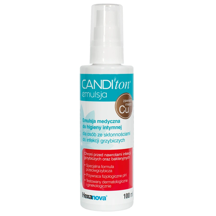 Canditon, emulsión médica para la higiene íntima, 100 ml