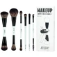 Jessup Duo-End Kwastenset T501 make-up kwasten, 6 stuks