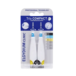 Triocompact interdentaal rager zwart zeer smalx2, Elgydium