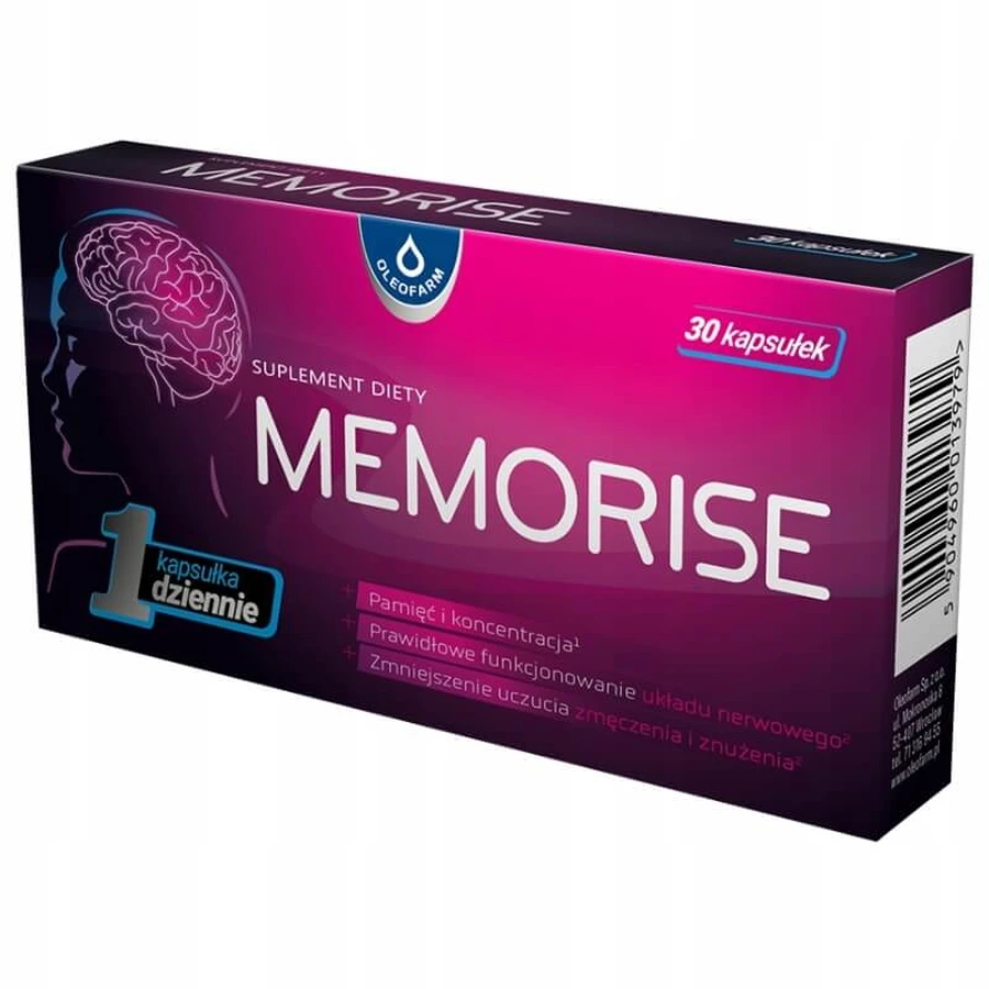 Oleofarm Memorise, 30 capsules