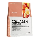 OstroVit Kollagen + Vitamin C, Pfirsichgeschmack, 400 g