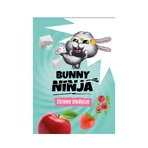 Bunny Ninja Fruit Rolls set, snack de fruits, 4 x 15 g + livre de coloriage gratuit