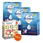 Set Bebilon Advance Pronutra 3 Junior, lait maternisé nourrissant, après 1 an, 3 x 1000 g + CzuCzu Library of the Toddler, 4 livres pour enfants, à partir de 12 mois gratuit