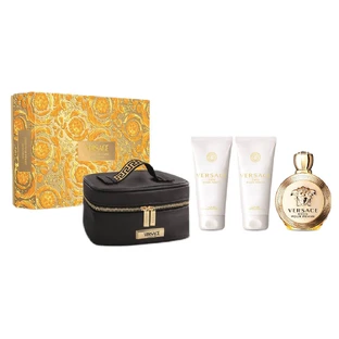 Versace Eros Pour Femme Set Eau de Parfum, 100 ml + Loción corporal, 100 ml + Gel de ducha, 100 ml + Neceser
