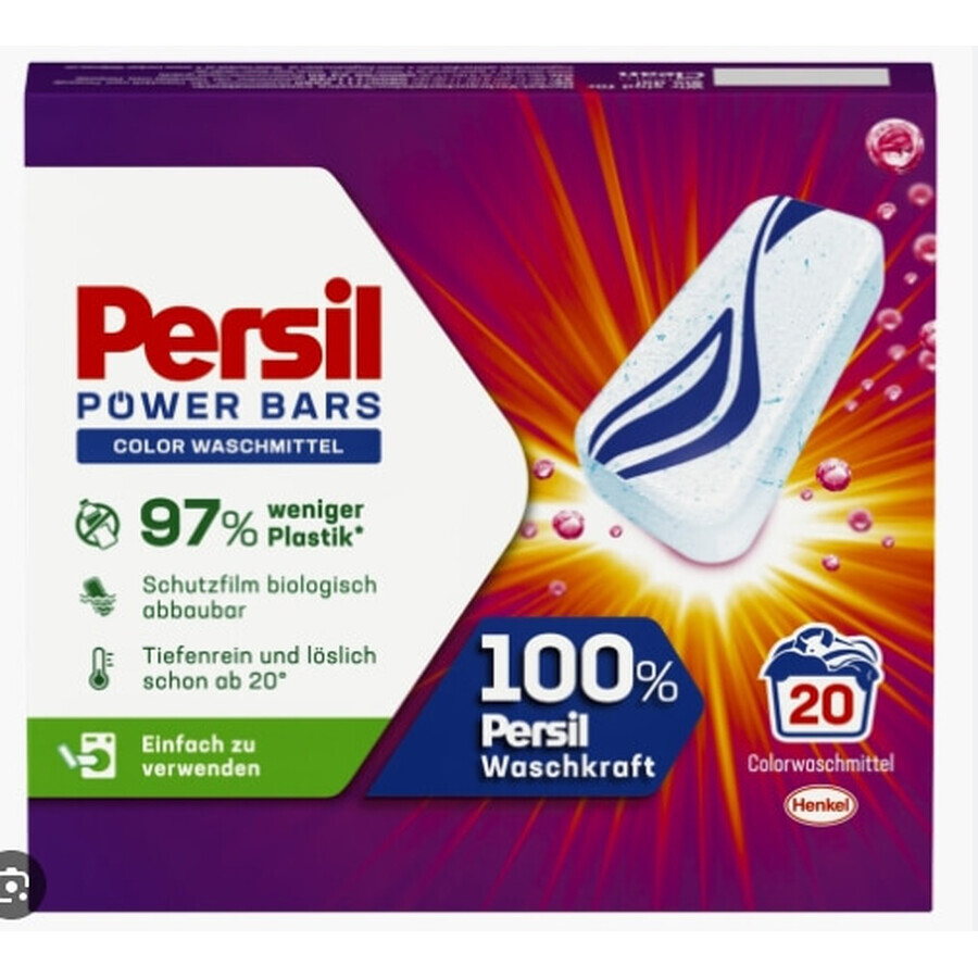 Persil Power Bars Color Washing Capsules, 590 g