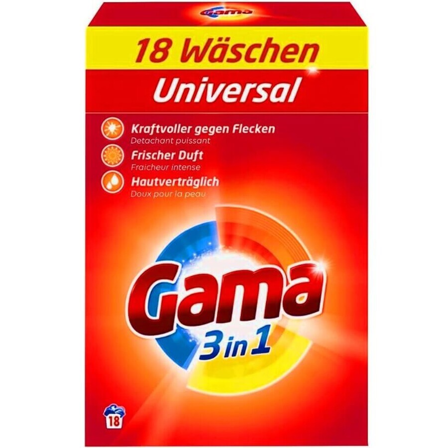 Gama, All-purpose washing powder, 1.08 kg