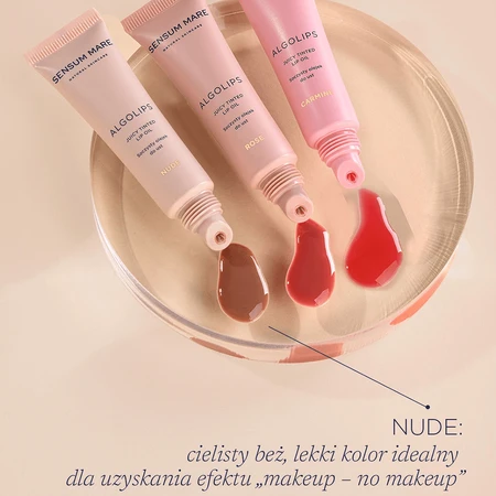 Sensum Mare Algolips, saftiges Lippenöl, nackt, 10 ml