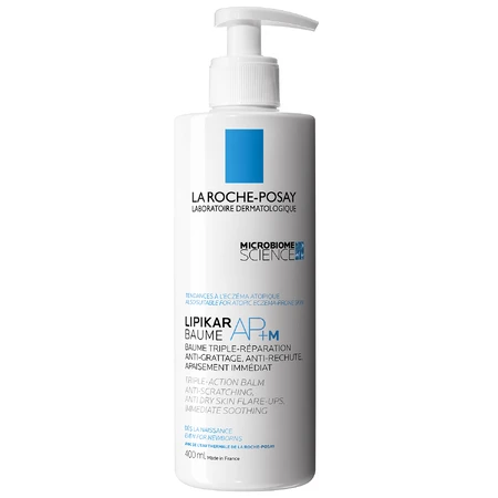 Set La Roche-Posay Lipikar Baume AP+M, Körperlotion, 400 ml + Syndet AP+, Körperreinigungscreme, ab Geburt, 400 ml