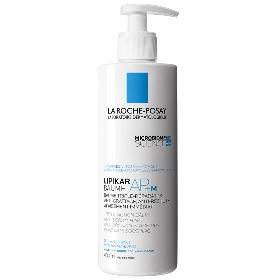 Set La Roche-Posay Lipikar Baume AP+M, Körperlotion, 400 ml + Syndet AP+, Körperreinigungscreme, ab Geburt, 400 ml