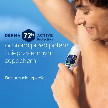 Nivea Men Derma Control Sensitive, antitranspirant, roll-on, 50 ml