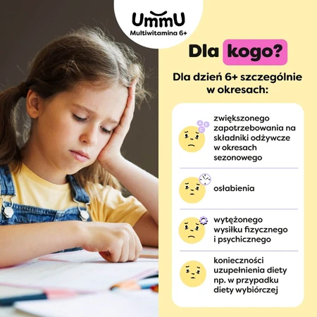 UmmU Multivitamin, for children 6 years and older, drops, orange flavor, 30 ml