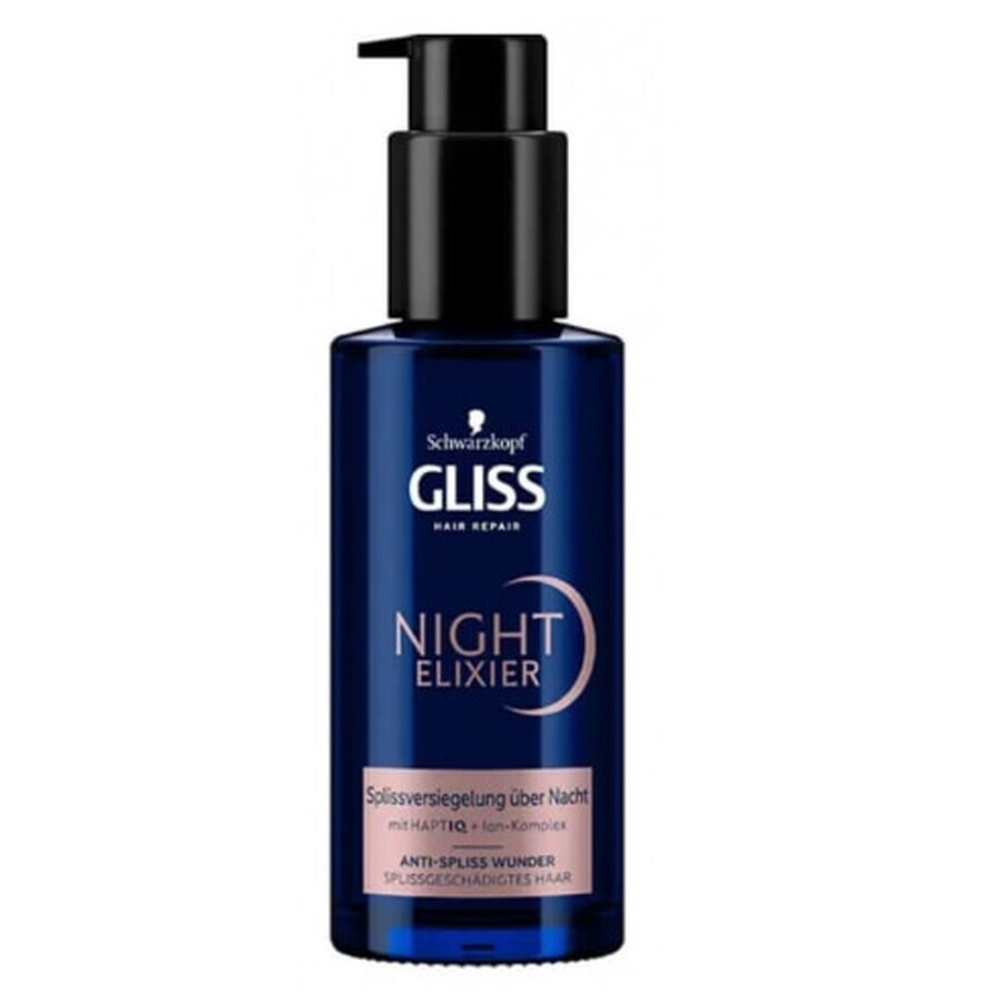 Gliss Kur Night Elixier Hair Serum, 100 ml