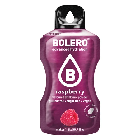 Bolero Framboos, drank in poedervorm, 9 g