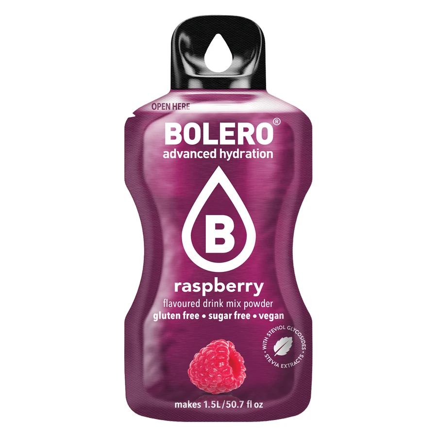 Bolero Framboos, drank in poedervorm, 9 g