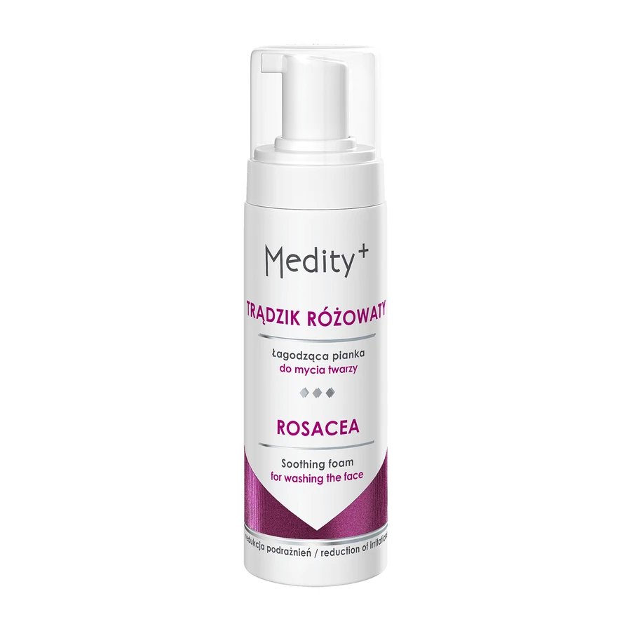 Ava Medity+ Acne Rosacea, verzachtend gezichtsreinigingsschuim, 150 ml