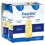 Fresubin Pro Compact Drink, Nährstoffpräparat, Vanillegeschmack, 4 x 125 ml