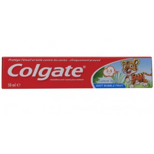 Colgate, Children's Paste 2-5 Years, Bubble Fruit, 50 ml