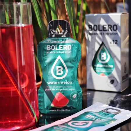 Bolero Sandía, bebida en polvo, 9 g