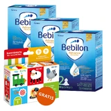 Set Bebilon Advance Pronutra 2, Folgemilch, ab 6 Monaten, 3 x 1000 g + CzuCzu Contrasts on a string, Babybuch, 6-9 Monate gratis