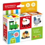 Set Bebilon Advance Pronutra 2, leche de continuación, más de 6 meses, 3 x 1000 g + CzuCzu Contrastes en un cordón, libro del bebé, 6-9 meses gratis