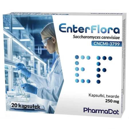 EnterFlora 250 mg, 20 capsules